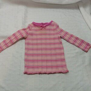 Timeless striped stretchy sweater, 100% cotton, 3 months